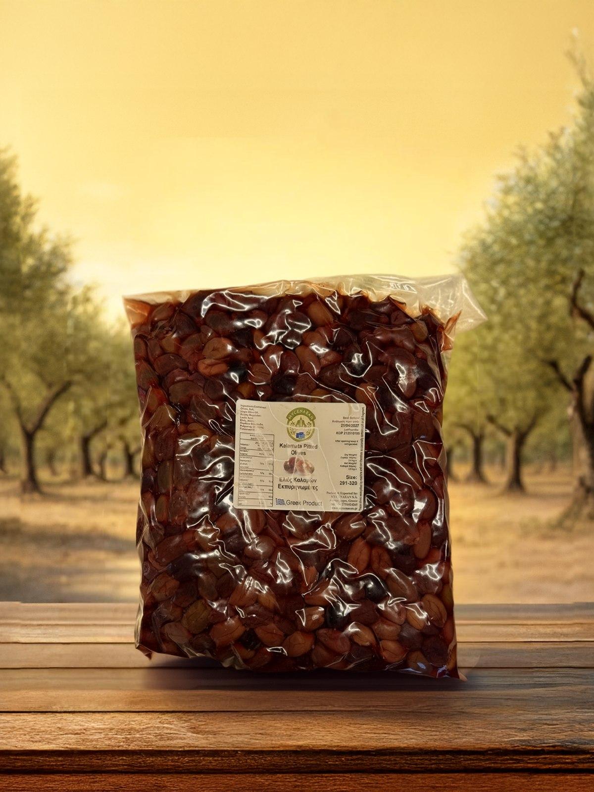 Măsline Kalamata fără sâmburi